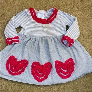 🌟10/$10🌟bonnie baby 18 mo. flower stitch dress
